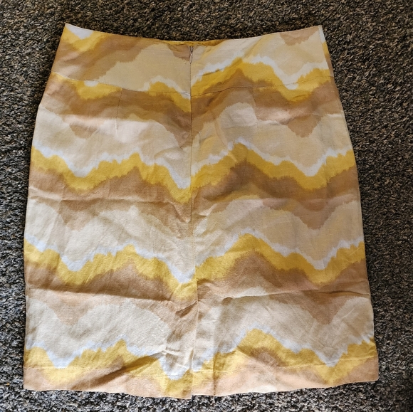 Sabrina Lauren New York Linen blend pencil skirt size 14 knee length - Picture 2 of 6